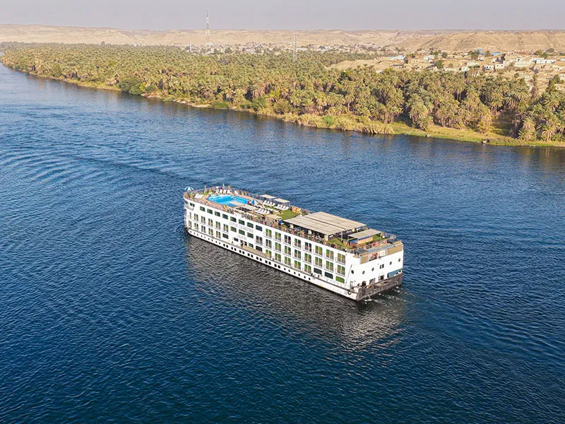 Exterior view of the Royal Signature Nile Cruise Nile cruise ship